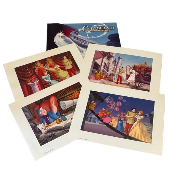 Disney’s Cinderella II Dreams Come True Litho Portfolio Set from 2002 - Picture 10 of 10